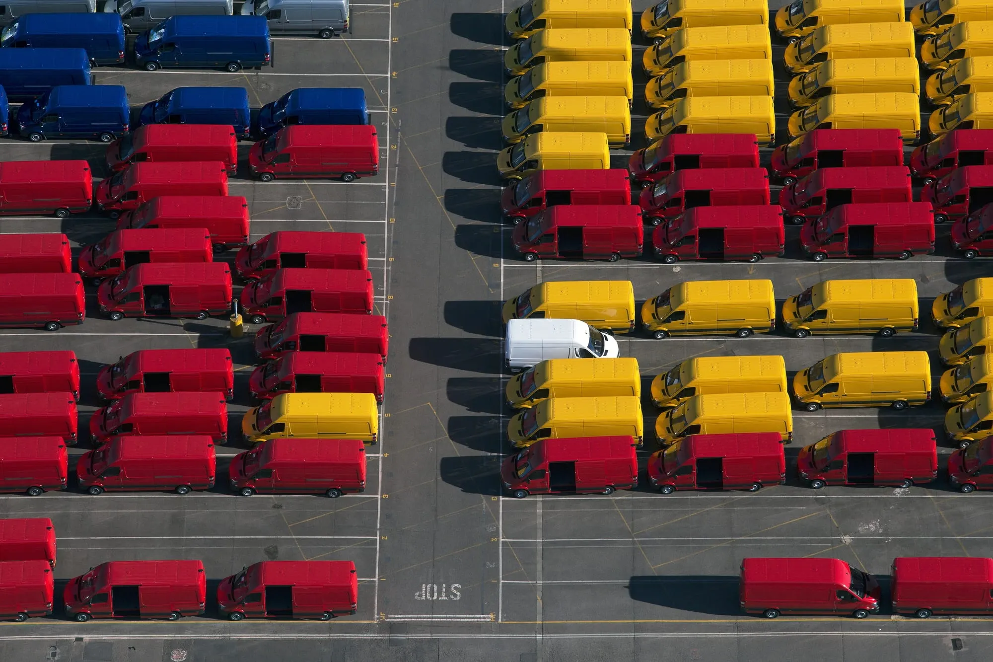 Fleet of passenger vehicles for D1 training context